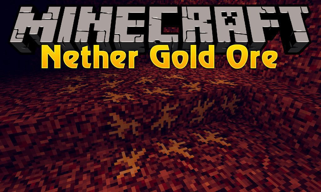 Nether Gold Ore mod for minecraft logo