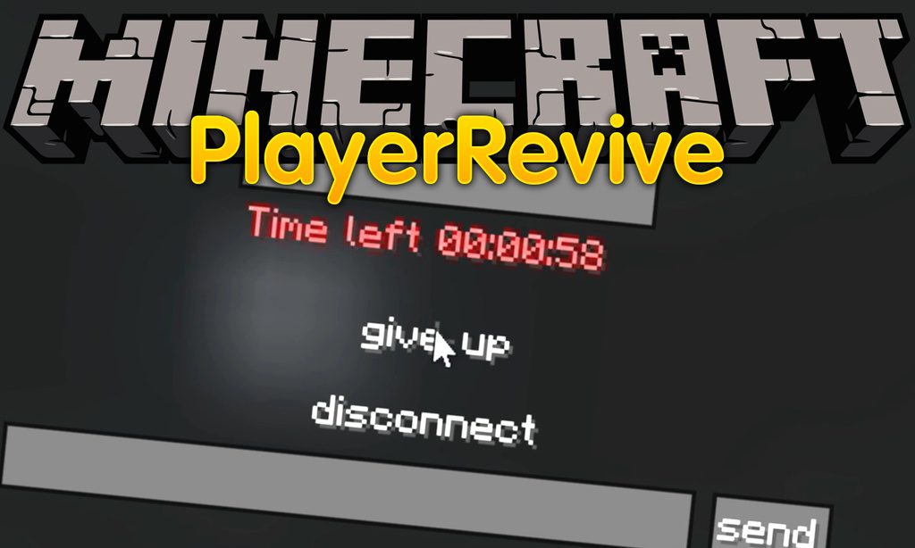 Player Revive mod for minecraft logo