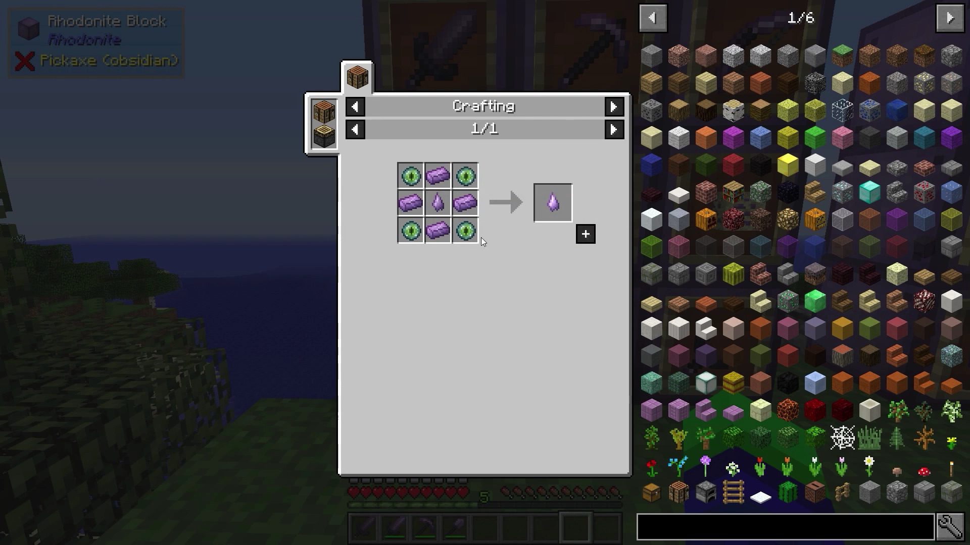 Rhodonite Mod Crafting Recipes 2