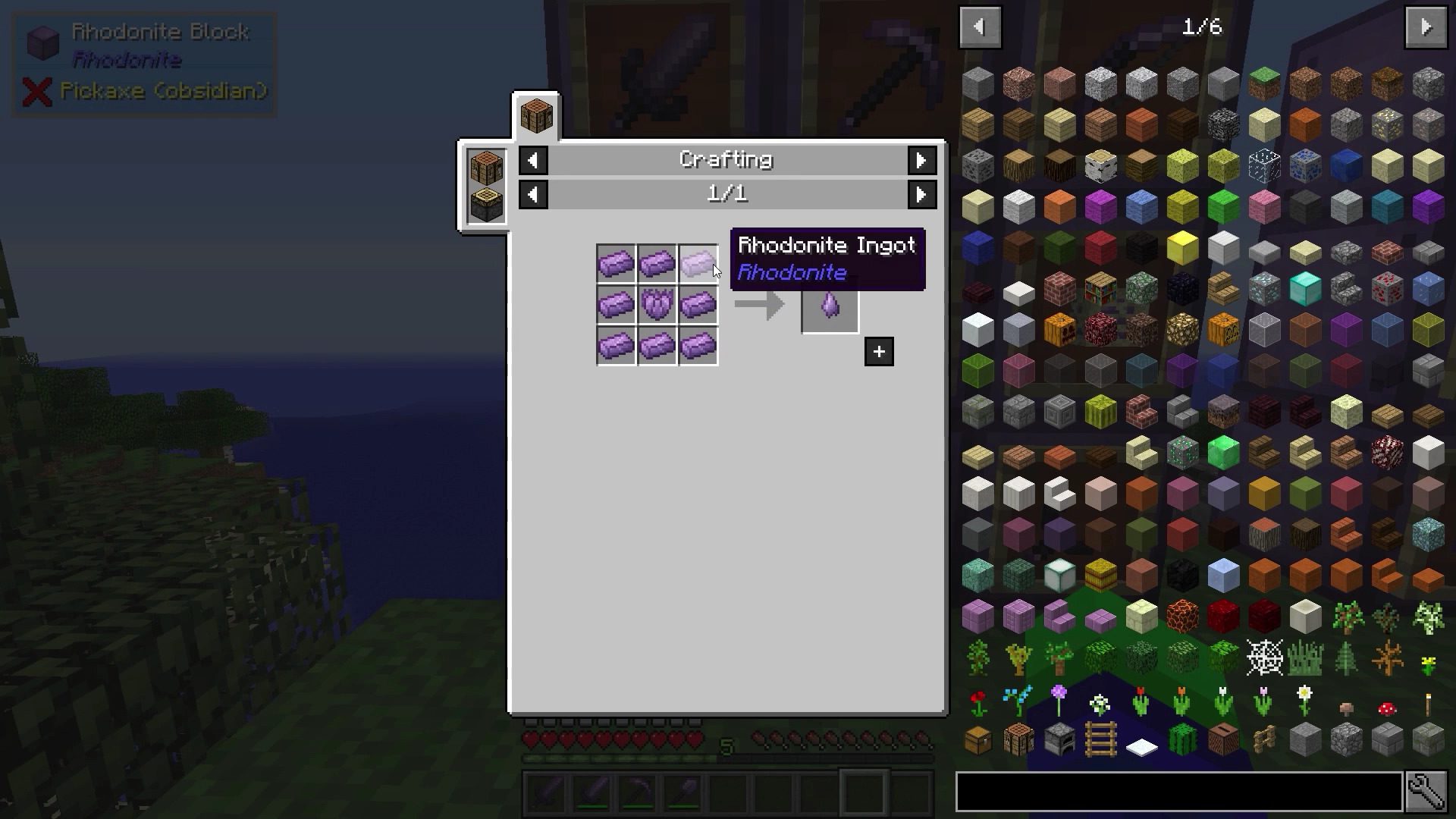 Rhodonite Mod Crafting Recipes 3