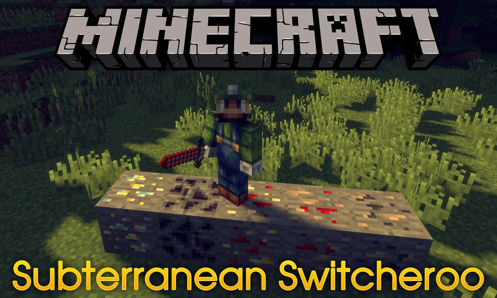 Subterranean Switcheroo mod for minecraft logo