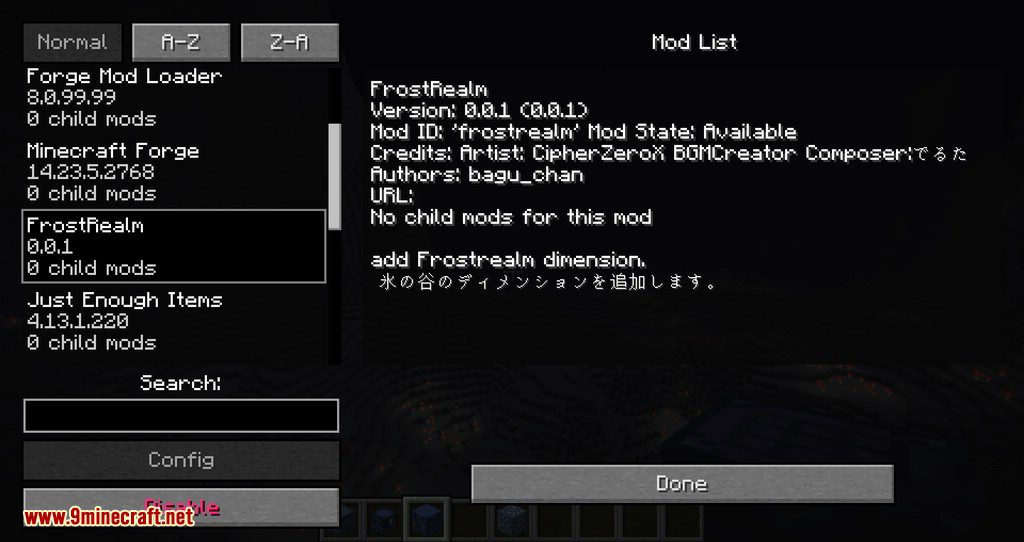 The Frostrealm mod for minecraft 11