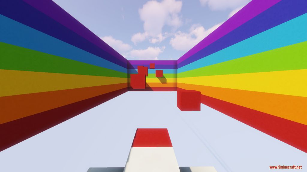 The Rainbow Parkour Map Screenshots (3)