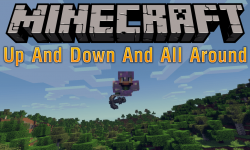 Up And Down And All Around mod for minecraft logo