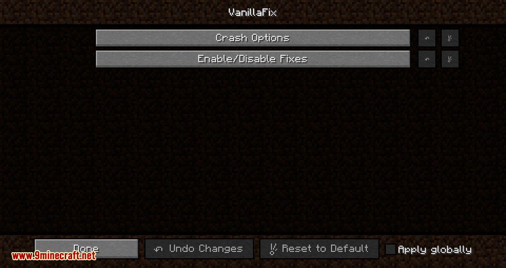 Vanilla Fix mod for minecraft 02