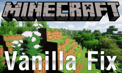 Vanilla Fix mod for minecraft logo