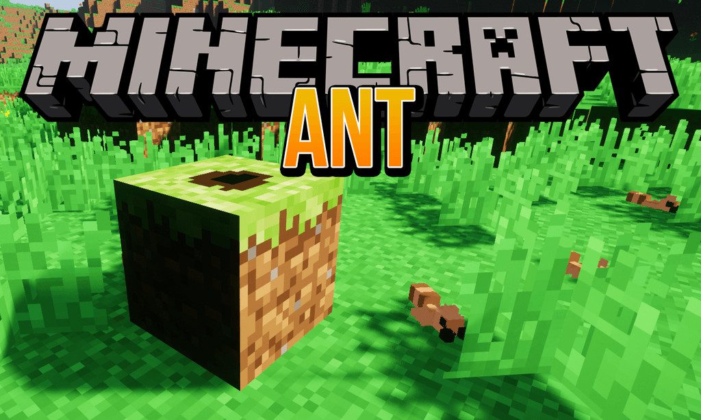 Ant mod for minecraft logo