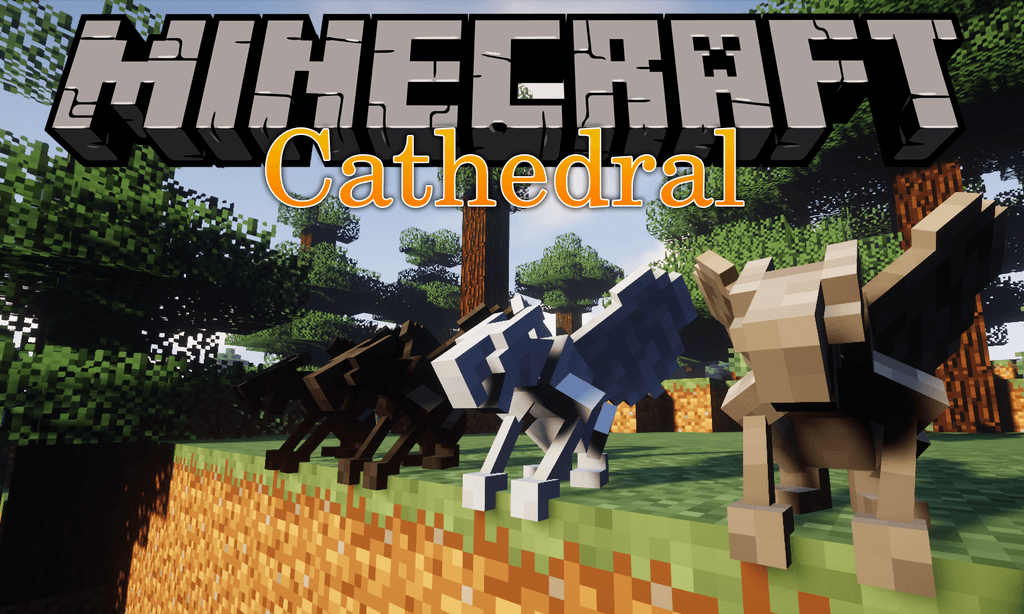 Cathedral mod for minecraft logo