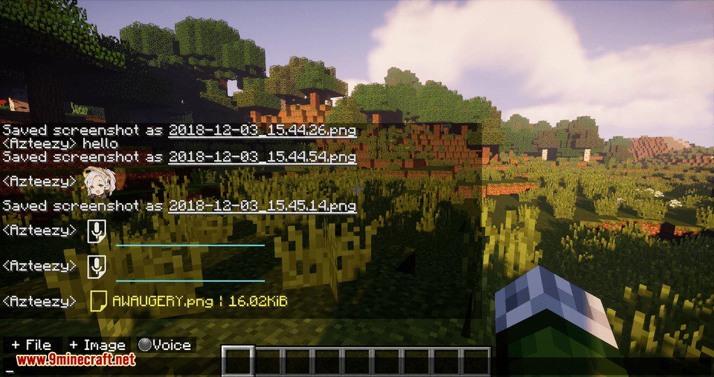 Chat Overhaul mod for minecraft 05