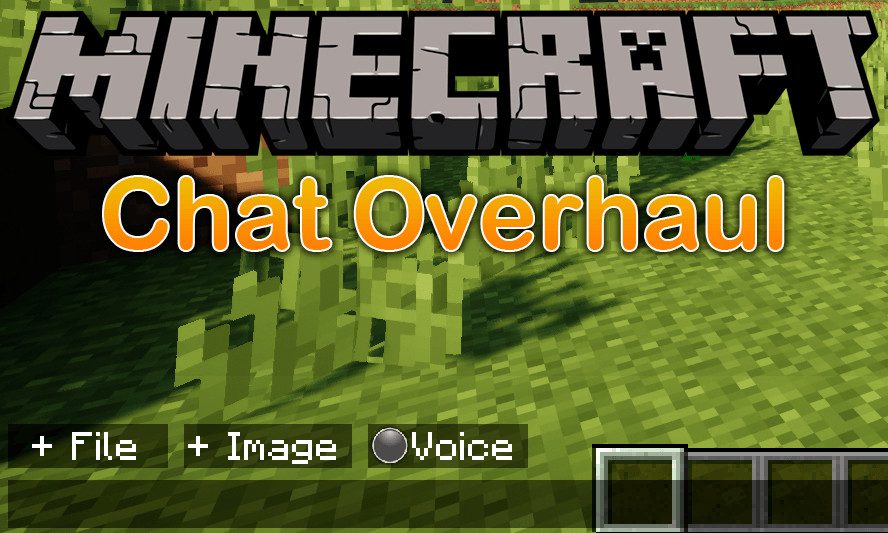 Chat Overhaul mod for minecraft logo