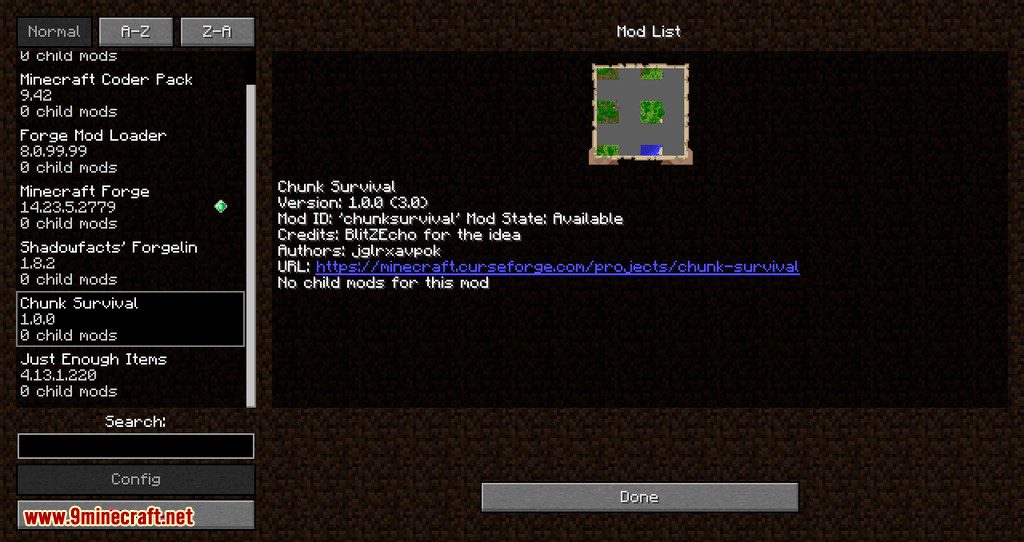 Chunk Survival Generator for minecraft 04