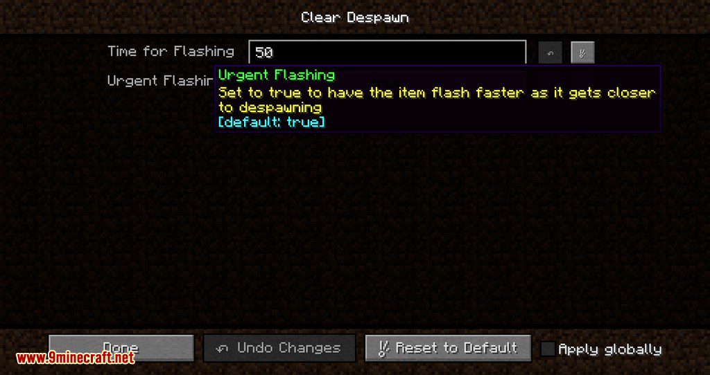 Clear Despawn mod for minecraft 08