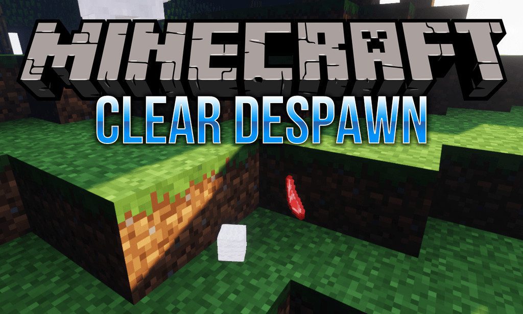 Clear Despawn mod for minecraft logo
