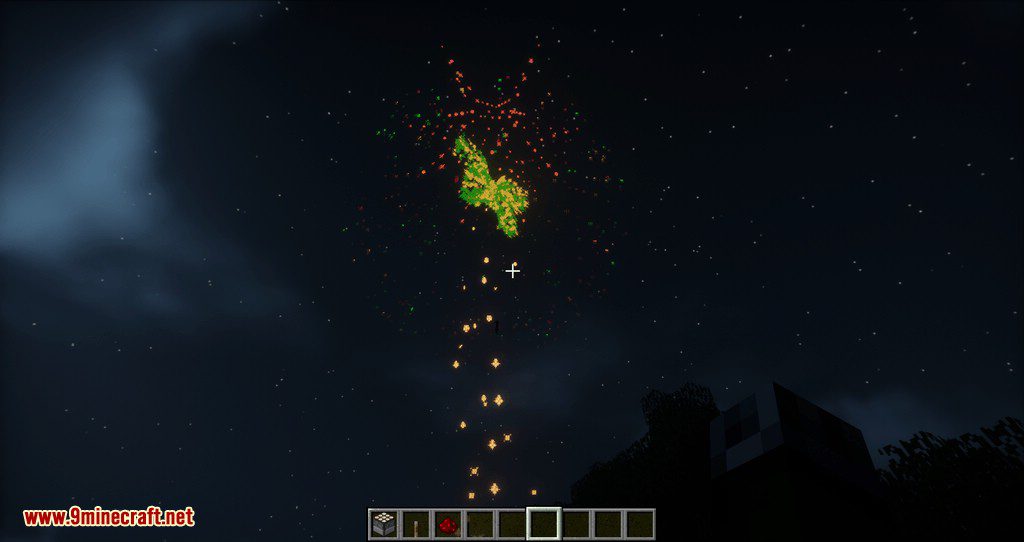 Creative Fireworks mod for Minecraft 07