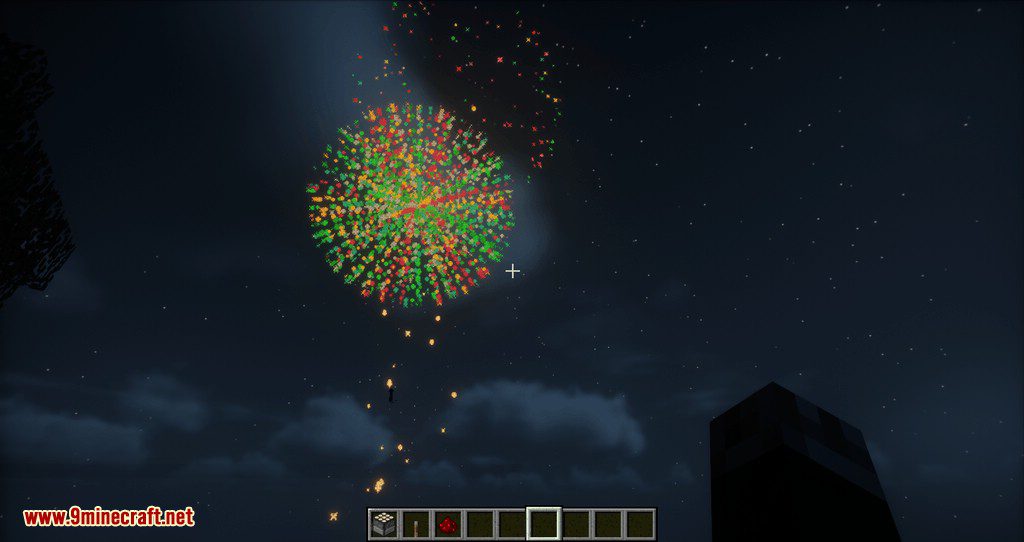 Creative Fireworks mod for Minecraft 10