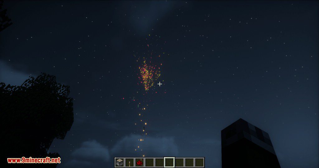 Creative Fireworks mod for Minecraft 11