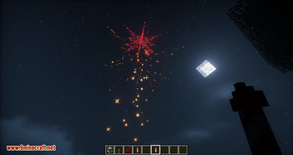 Creative Fireworks mod for Minecraft 14