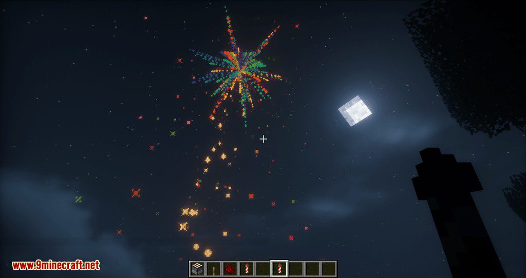 Creative Fireworks mod for Minecraft 15