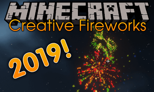 Creative Fireworks mod for Minecraft logo