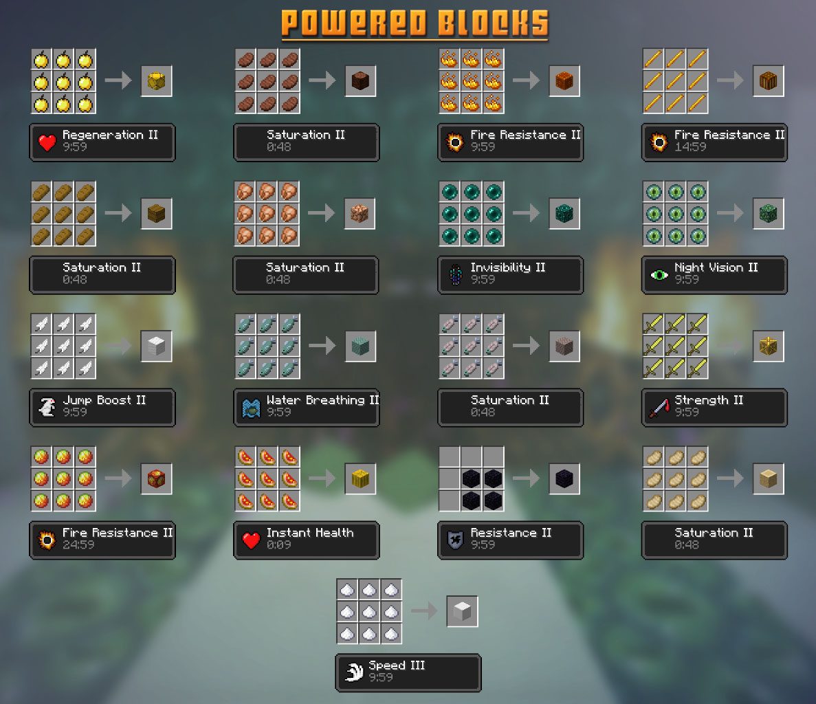 Extra Blocks Mod Crafting Recipes 3