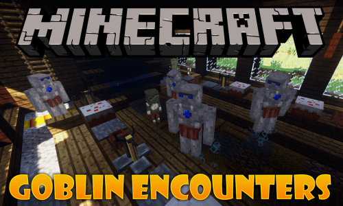 Goblin Encounters mod for minecraft logo