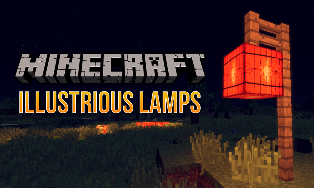 Illustrious Lamps mod for minecraft logo