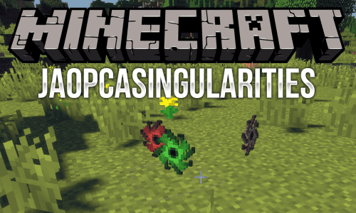 JAOPCASingularities mod for minecraft logo