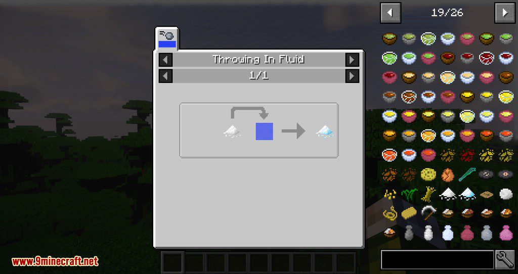 Just Enough Throwing In Fluids mod for minecraft 04