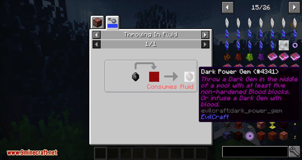 Just Enough Throwing In Fluids mod for minecraft 09