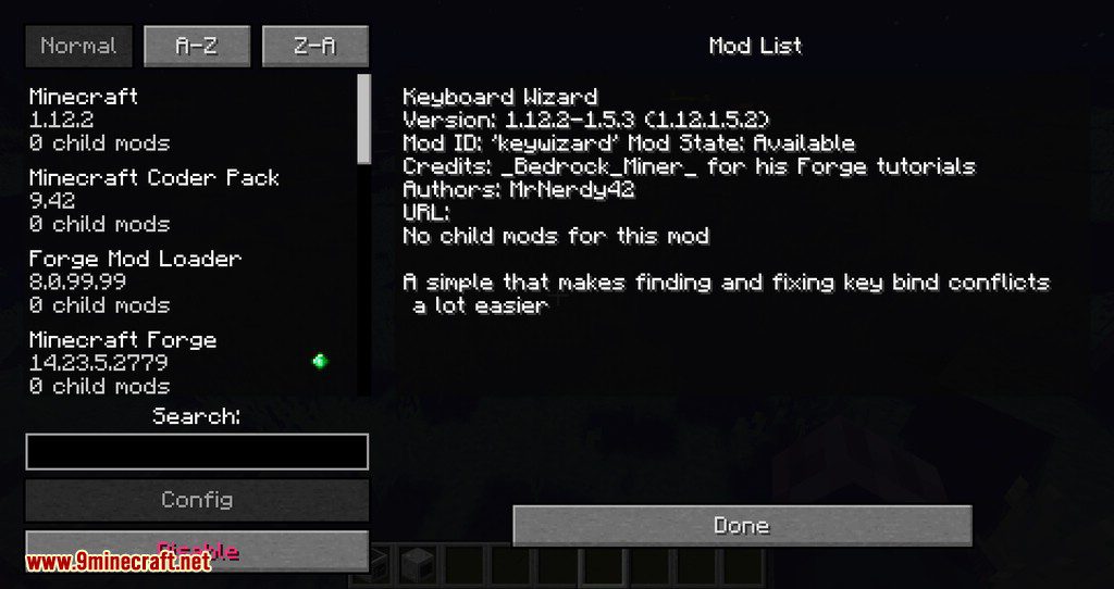 Keyboard Wizard mod for minecraft 01