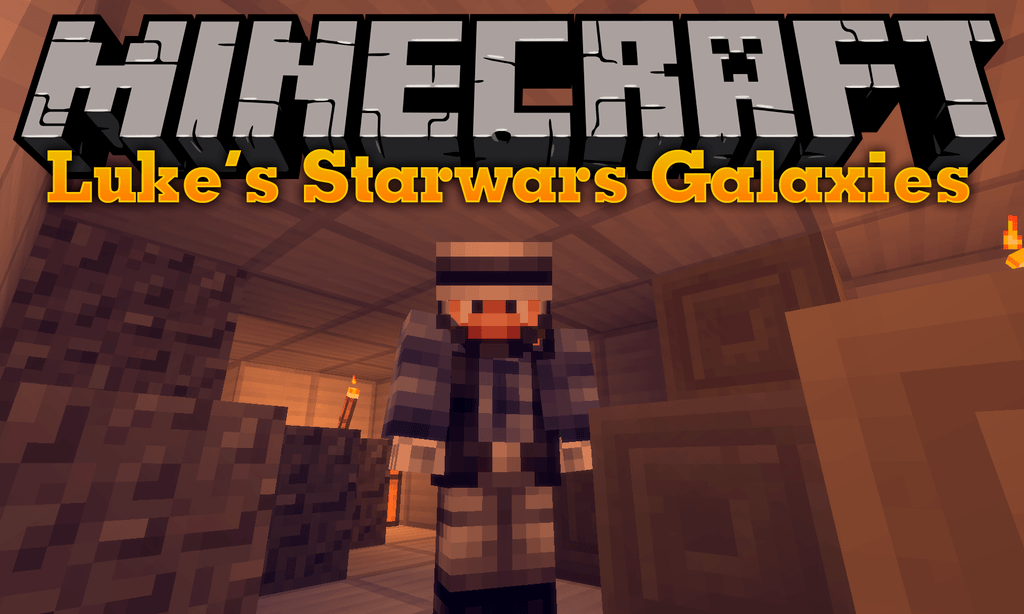Luke_s Starwars Galaxies mod for minecraft logo