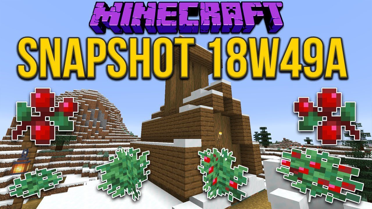 Minecraft 1.14 Snapshot 18w49a