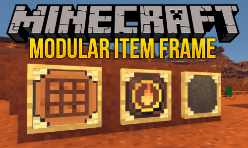 Modular Item Frame mod for minecraft logo