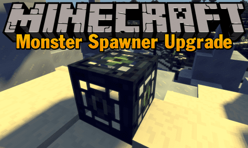 Monster Spawner Upgrade mod for minecraft logo