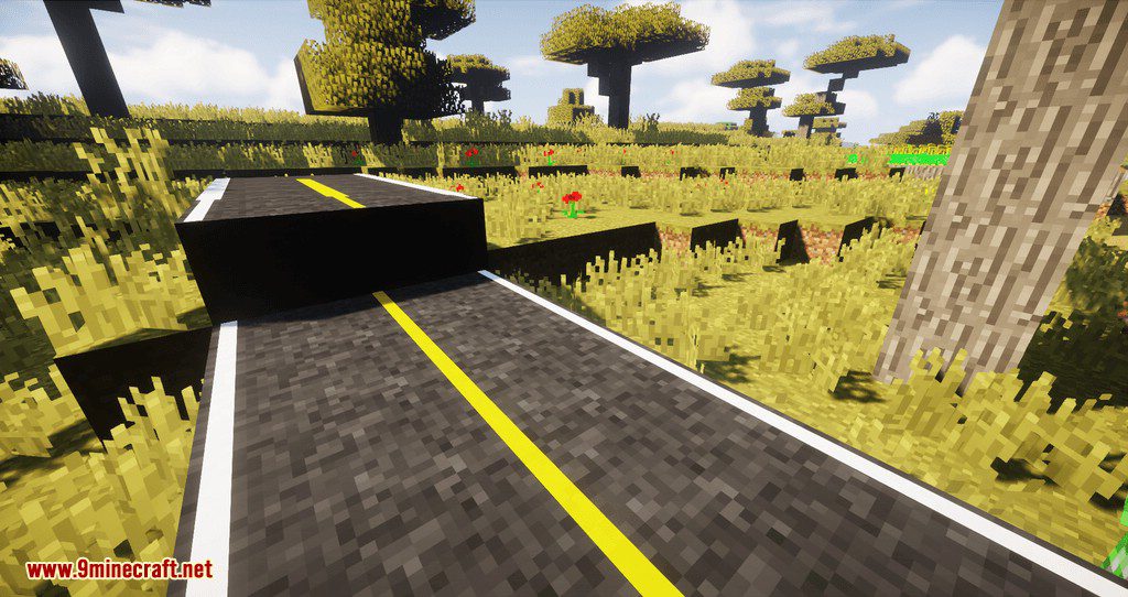 RoadWorks Reborn mod for minecraft 02