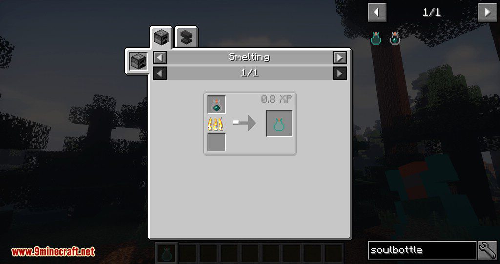 Soul Bottle mod for minecraft 04