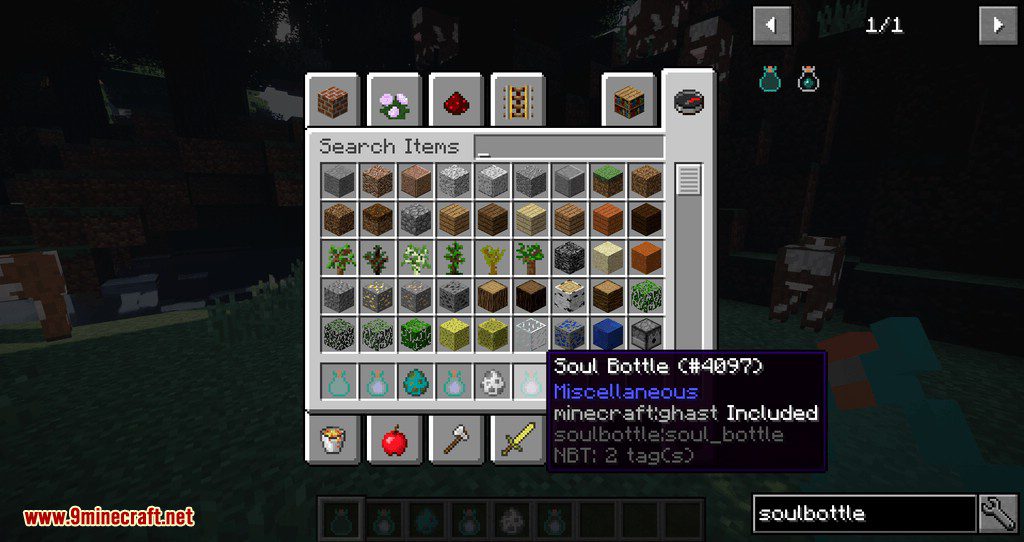 Soul Bottle mod for minecraft 09