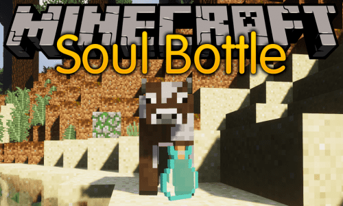 Soul Bottle mod for minecraft logo