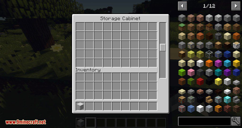 Storage Cabinet mod for minecraft 02