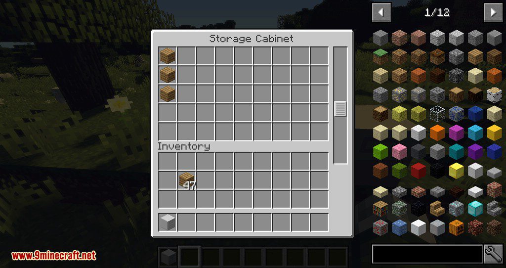 Storage Cabinet mod for minecraft 03