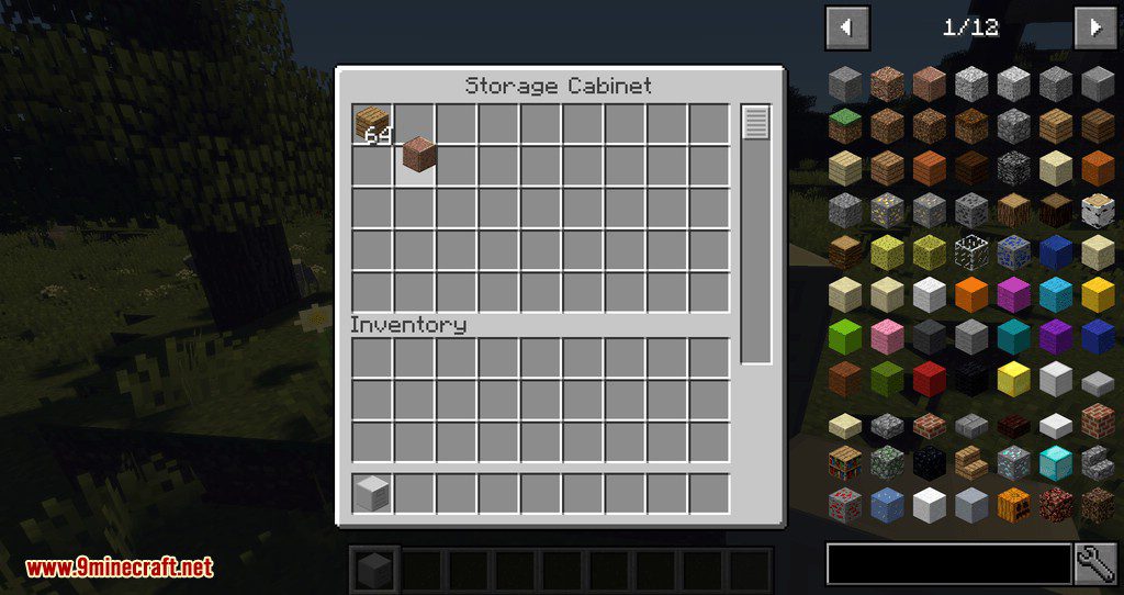 Storage Cabinet mod for minecraft 07