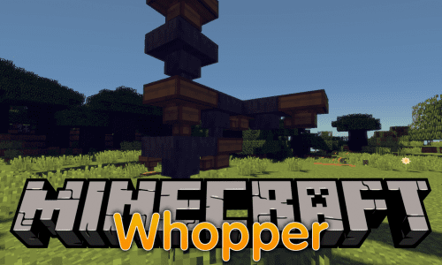 Whopper mod for minecraft logo