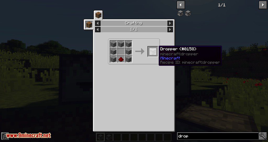 Auto Dropper mod for minecraft 05