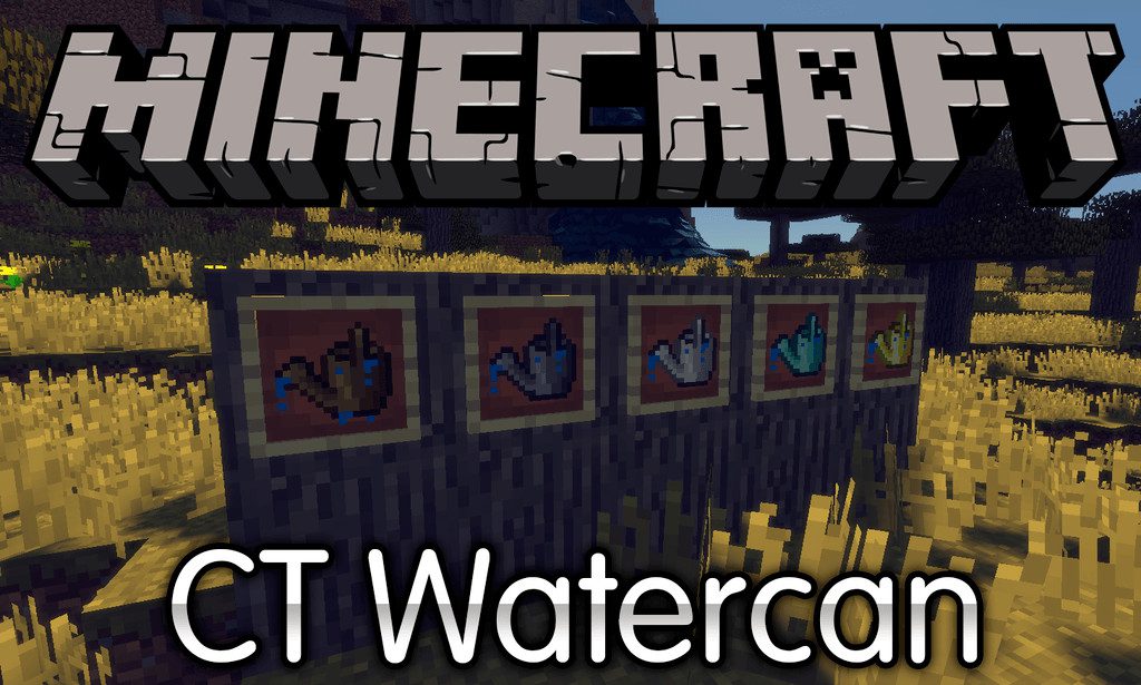 CT Watercan mod for minecraft logo