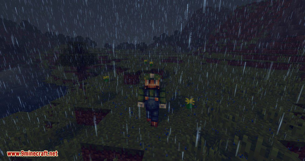 Collecting Rain mod for minecraft 03