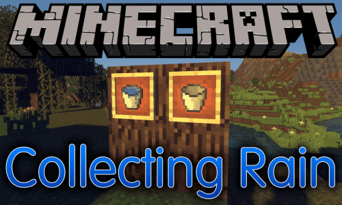 Collecting Rain mod for minecraft logo