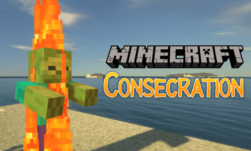 Consecration mod for minecraft logo