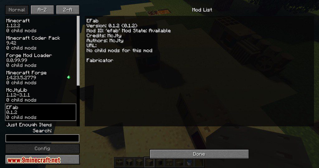 EFab mod for minecraft 10