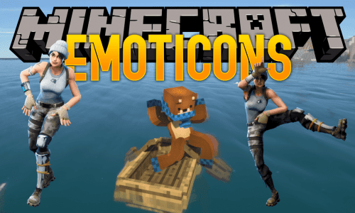 Emoticons mod for minecraft logo