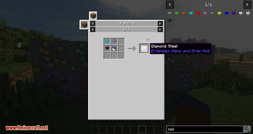 Extended Items and Ores Mod for minecraft 05